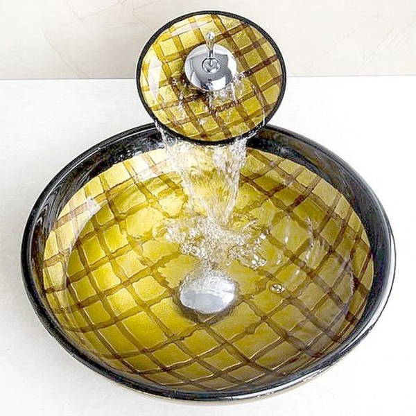 حوض زجاج الحمام C-5016 من San George Design