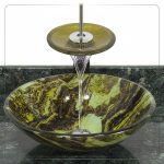 حوض زجاج الحمام B-100020 من San George Design