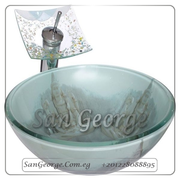 حوض حمام زجاج سان جورج ديزاين ™ San George Design B-10010