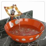 tempered double Glass Vessel Sink A10023 by San George Design