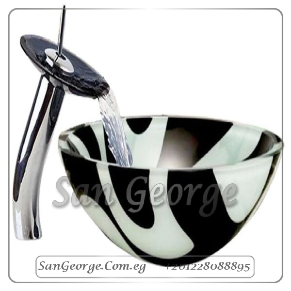 Glass Vessel Sink B-1004 by San George Design