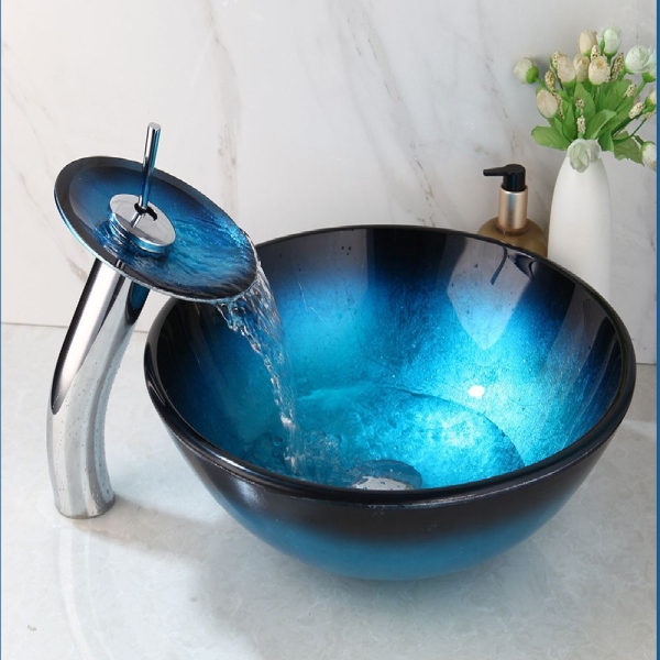 حوض حمام زجاج C-10045 من San George Design