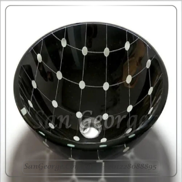 Bathroom Glass Sink B-1005 by San George Design
