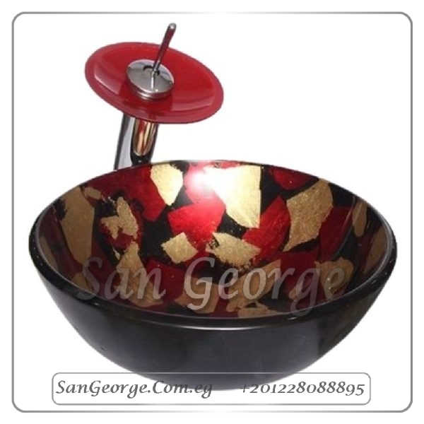 Glass Vessel Sink C-2029 by San George Design