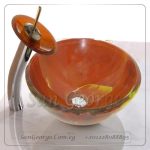 حوض زجاج الحمام B-1014 من San George Design