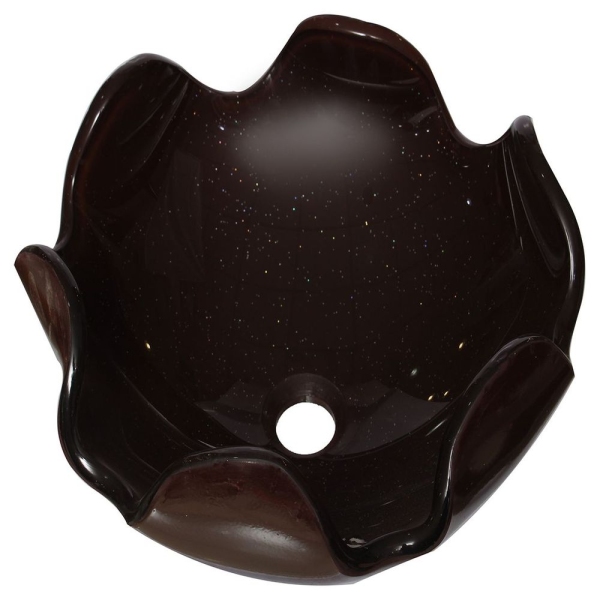 حوض حمام مودرن B-1020-w-BROWN من San George Design