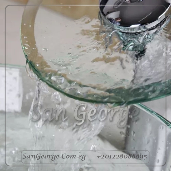 حوض تحفه حمام B-1020- شفاف من San George Design