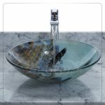 Glass Bathroom Sink B-1034-2 by San George Design