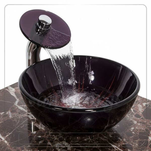 Glass Vessel Sink B-1031 by San George Design