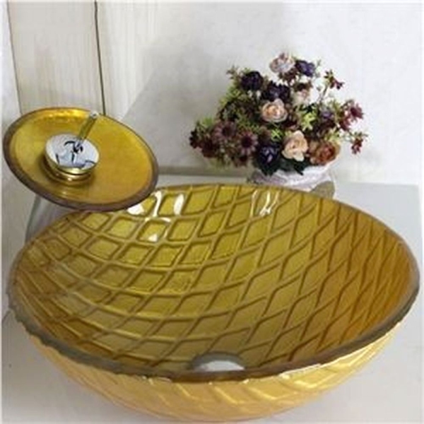 حوض زجاج الحمام C-1045 من San George Design