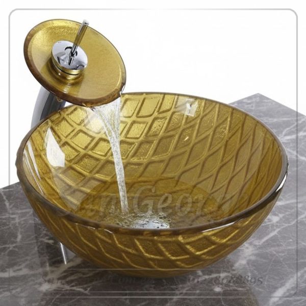 حوض زجاج الحمام C-1045 من San George Design