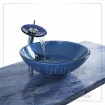 Bathroom Glass Sink B-1128 by San George Design