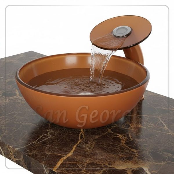 Glass Vessel Sink A120 from San George Design