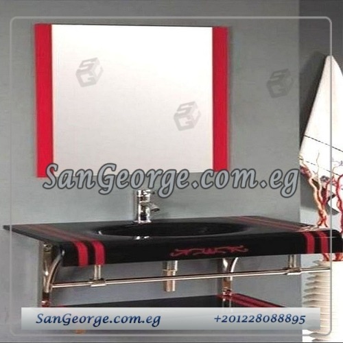 Glass Vanity Set 136 80 cm by San George Design