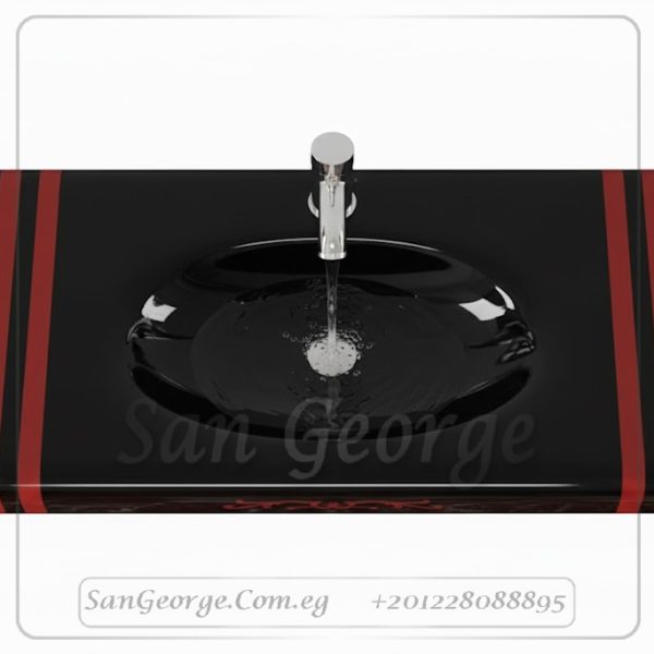 Glass Vanity Set 136 80 cm by San George Design