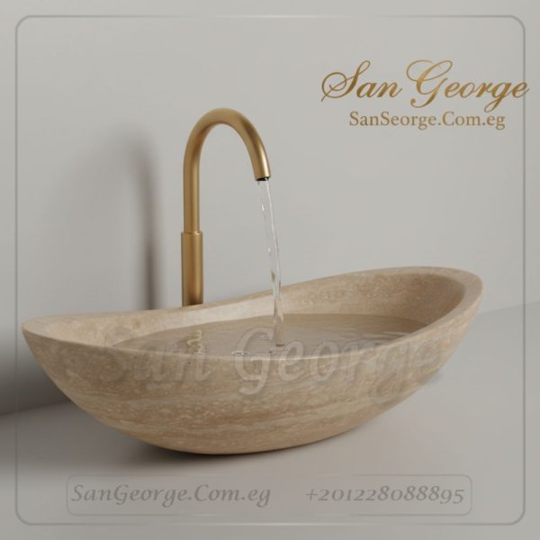حوض حمام رخام 40 سم بيج امبرادور R3012