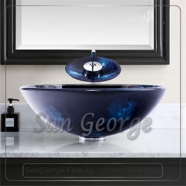 Glass Vessel Sink B-515 by San George Design
