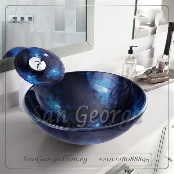 Glass Vessel Sink B-515 by San George Design