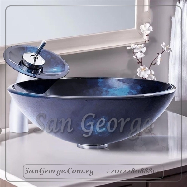 Glass Vessel Sink B-515 by San George Design