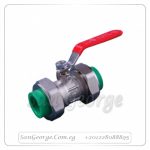 محبس لاكورين بيد حمراء قطر 25 مم ( 3/4 " بوصه )