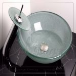 Glass Bathroom Sink Bowls A-20-4-SILVER by San George Design
