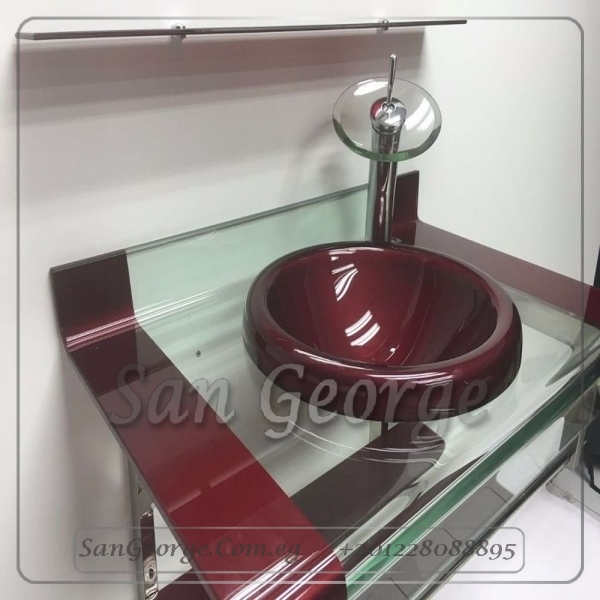 حوض ساقط رخامه بشفه A- 20014 by San George Design