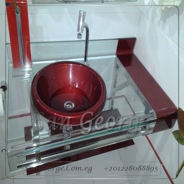 حوض ساقط رخامه بشفه A- 20014 by San George Design