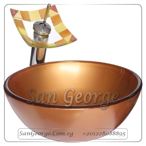 Glass Vessel Sink A120 from San George Design