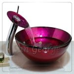 Glass Bathroom Sink Bowls A-509 by San George Design