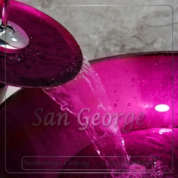 Glass Bathroom Sink Bowls A-509 by San George Design