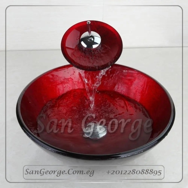 Glass Bathroom Sink B-2011-2 by San George Design