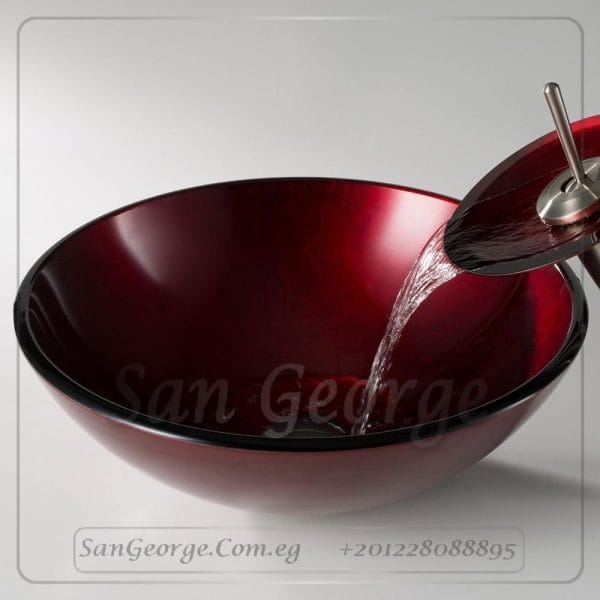 Glass Bathroom Sink B-2011-2 by San George Design