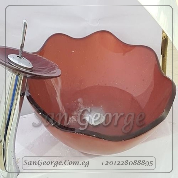 Glass Vessel Sink A-20012 by San George Design