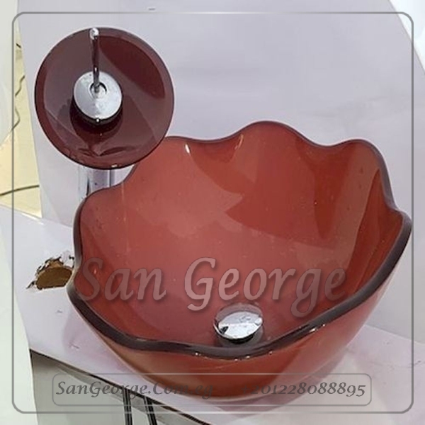 Glass Vessel Sink A-20012 by San George Design