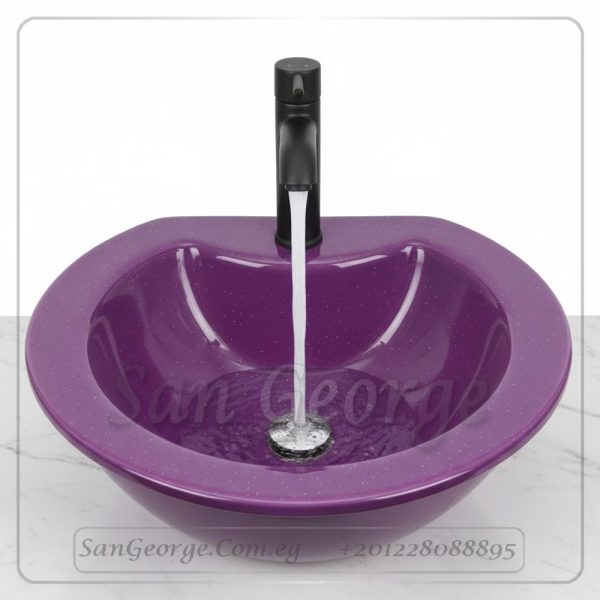 Glass Bathroom Sink A-2032MOVE by San George Design
