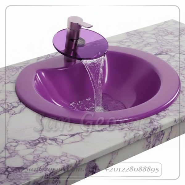 حوض حمام زجاج B-2032 من San George Design