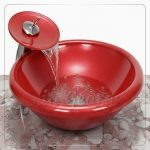 حوض ساقط رخامه بشفه A- 20007 by San George Design
