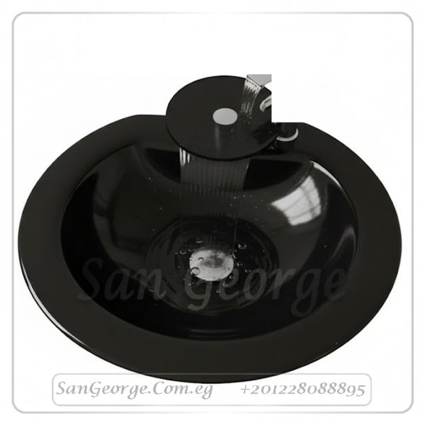 مجموعة حمام زجاج 32 80 سم معلقه  من San George Design