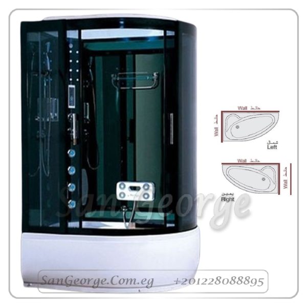 Massage Cabin كابينه 120×80 جاكوزي 2303 من San George Design