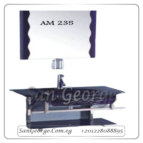 حوض حمام زجاجي 235 80 سم معلقه من San George Design