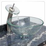 حوض حمام زجاج A-30-6-CLEAR-6 من San George Design