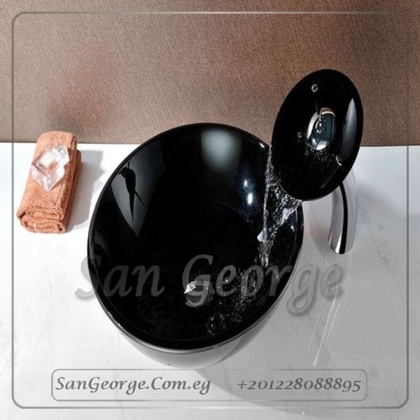 Glass Bathroom Sink B-3001 by San George Design