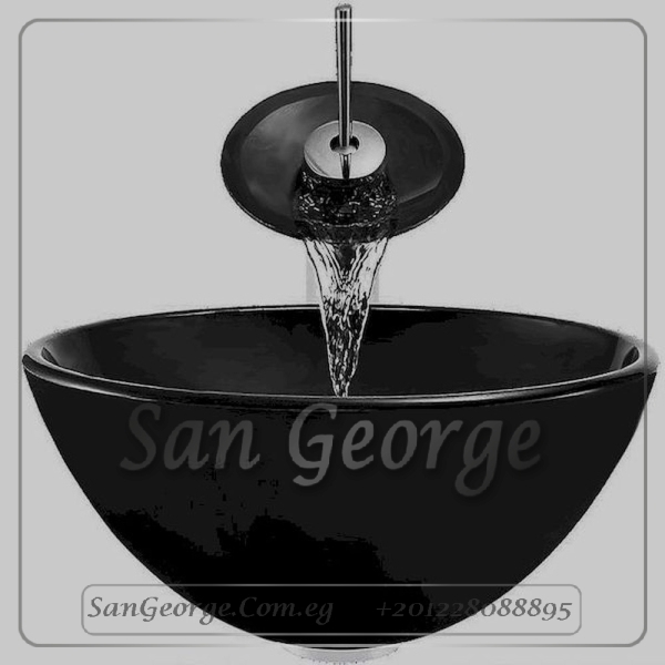 Glass Bathroom Sink B-3001 by San George Design