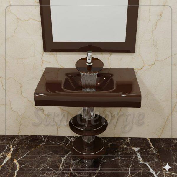 وحده حوض حمام 60 سم بني San George Design