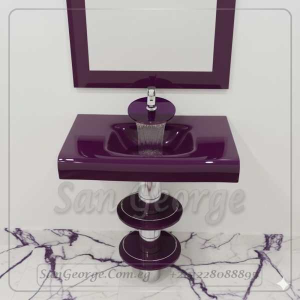 Glass Basin Set 3002 Move 80 cm by San George Design