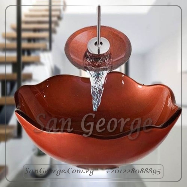 Glass Vessel Sink A-20012 by San George Design