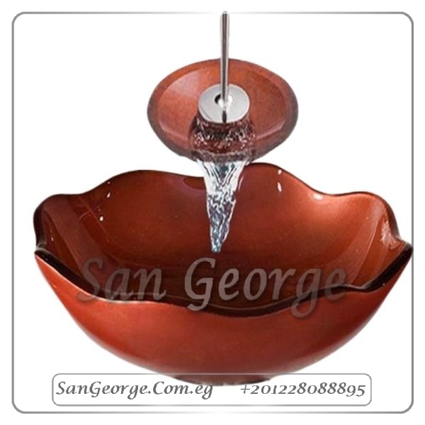 Glass Vessel Sink A-20012 by San George Design