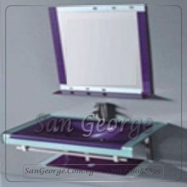 Glass Vanity Set 3011 Move 80 cm by San George Design