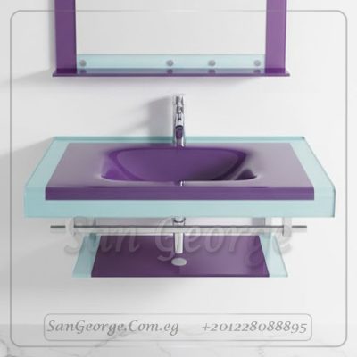 Glass Vanity Set 3011 Move 80 cm by San George Design