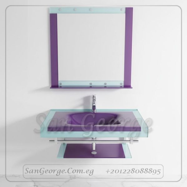 Glass Vanity Set 3011 Move 80 cm by San George Design